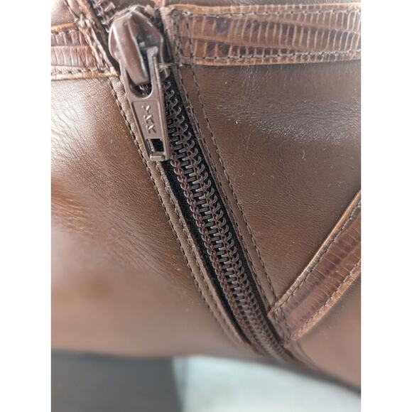 Michelle D Heeled Ankle Boots Size 9 Zipper  but For low Instep..2 - Picture 5 of 8